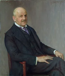 Porträt von Alfred Lichtwark (1852-1914), 1912